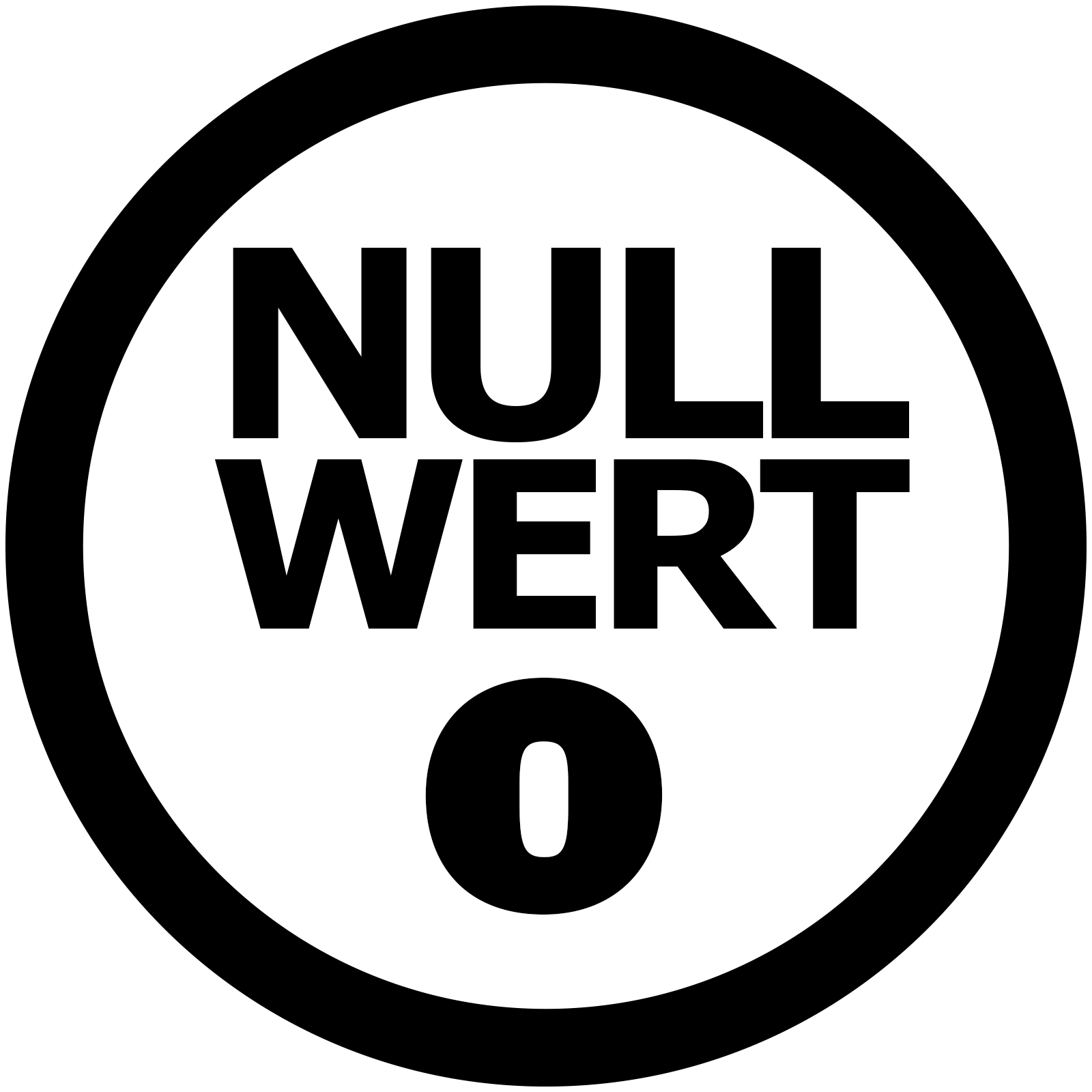 Null(wert)nummer