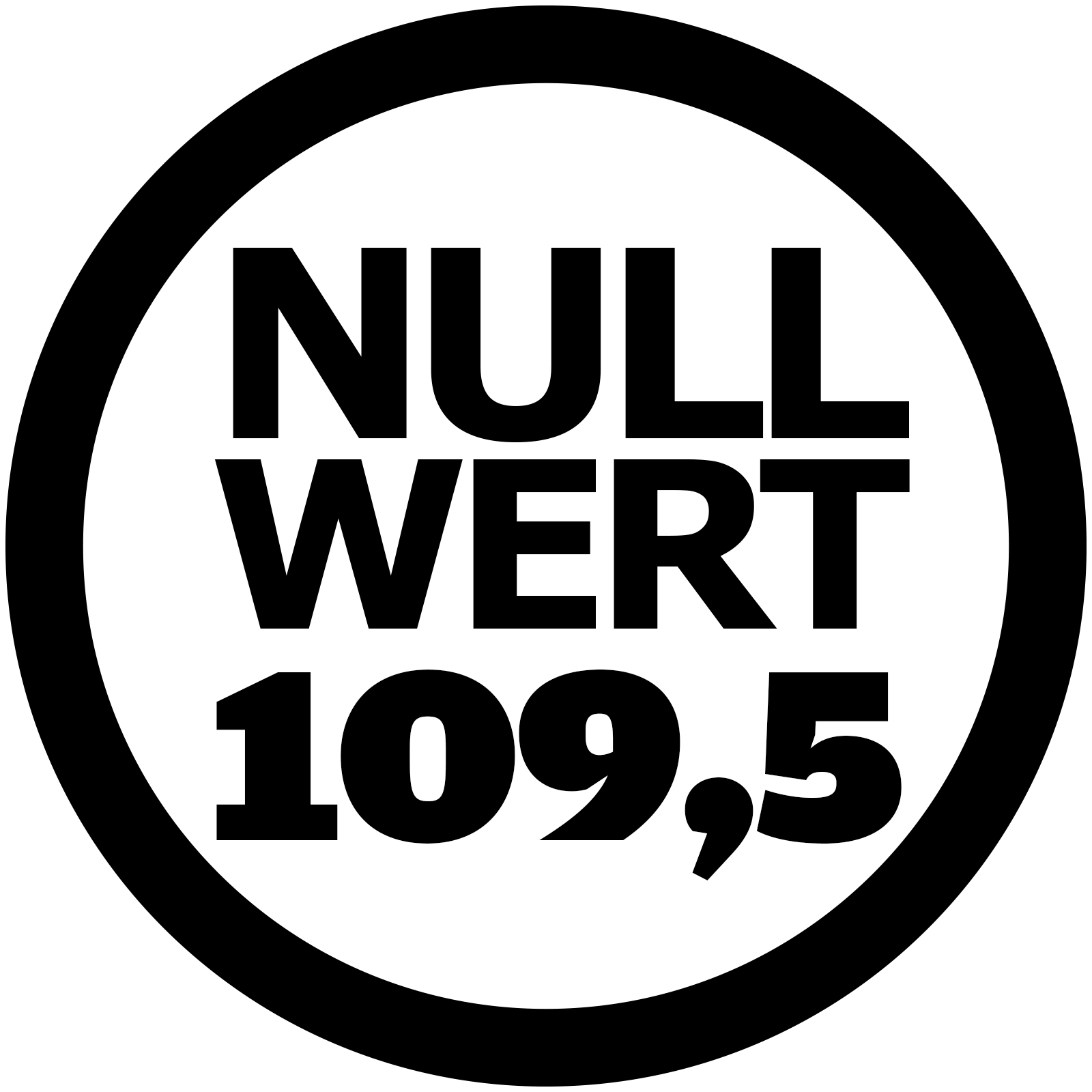 NW109.5-WICHTIG NULLWERT