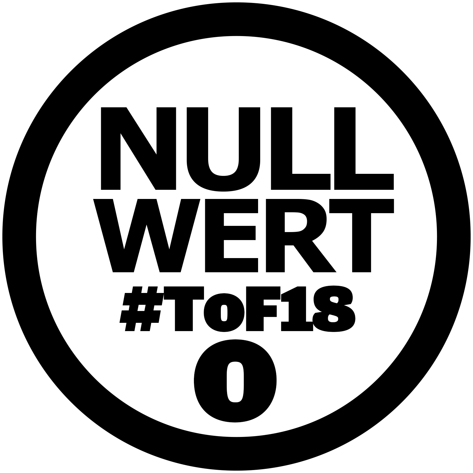 (ToF18-0) Nullnummer